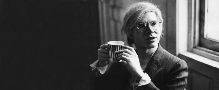 I never read. I just look at pictures Andy Warhol